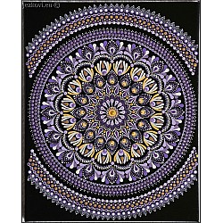 Mandala obdélník 24 cm x 30 cm