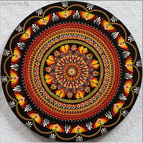 Mandala kulatá průměr 30 cm