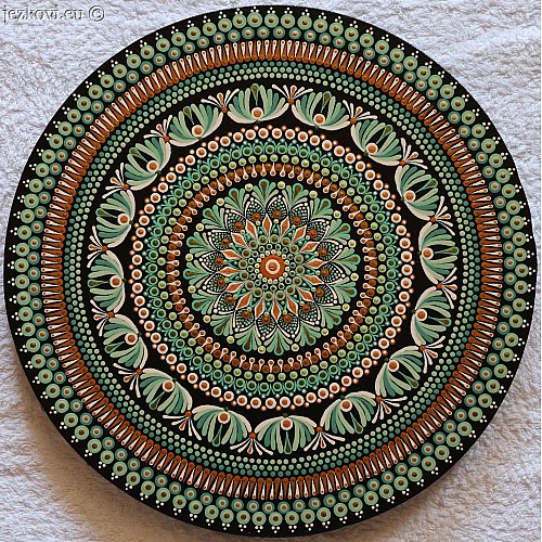Mandala kulatá průměr 30 cm