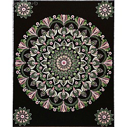 Mandala obdélník 24 cm x 30 cm
