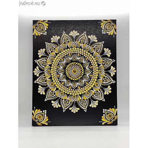 Mandala obdélník 25 cm x 30 cm