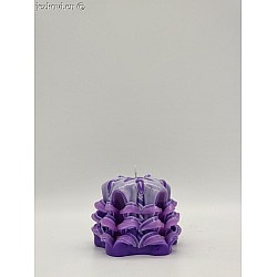 Ručně vyřezávaná svíčka 5 cm