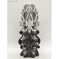 Ručně vyřezávaná svíčka 20 cm