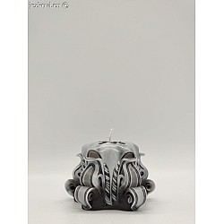 Ručně vyřezávaná svíčka 5 cm