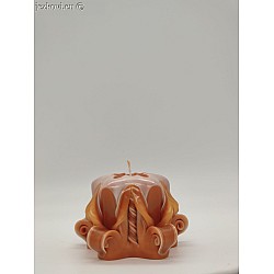 Ručně vyřezávaná svíčka 5 cm