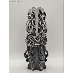 Ručně vyřezávaná svíčka 20 cm