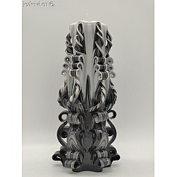 Ručně vyřezávaná svíčka 20 cm