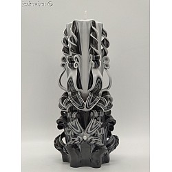 Ručně vyřezávaná svíčka 20 cm