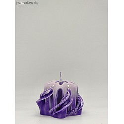 Ručně vyřezávaná svíčka 5 cm