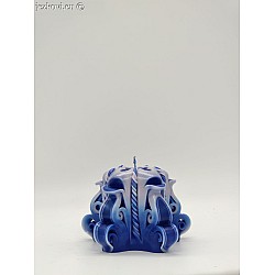 Ručně vyřezávaná svíčka 5 cm