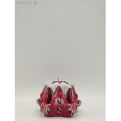 Ručně vyřezávaná svíčka 5 cm