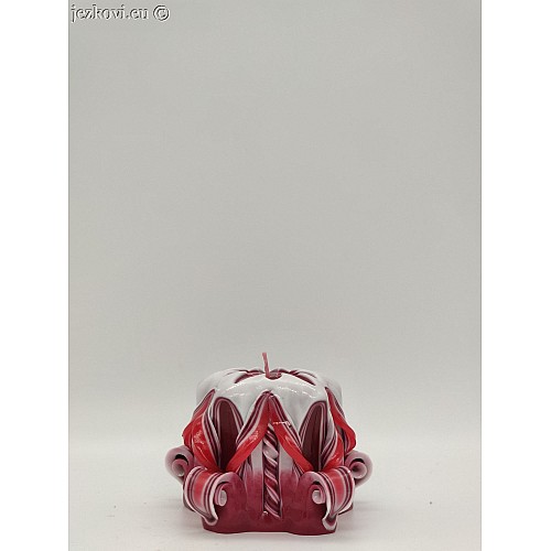 Ručně vyřezávaná svíčka 5 cm