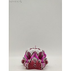 Ručně vyřezávaná svíčka 5 cm