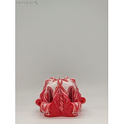 Ručně vyřezávaná svíčka 5 cm