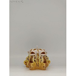 Ručně vyřezávaná svíčka 5 cm