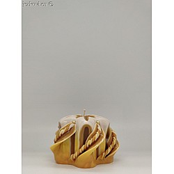 Ručně vyřezávaná svíčka 5 cm