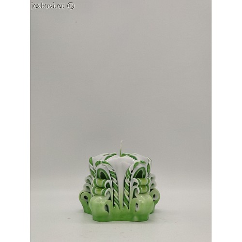 Ručně vyřezávaná svíčka 5 cm