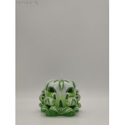 Ručně vyřezávaná svíčka 5 cm