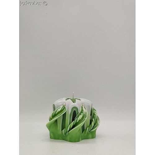 Ručně vyřezávaná svíčka 5 cm