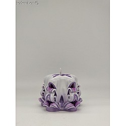 Ručně vyřezávaná svíčka 5 cm