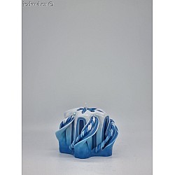 Ručně vyřezávaná svíčka 5 cm